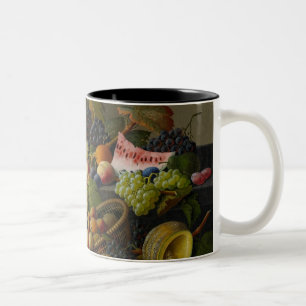 Reichliche Frucht, 1858 (Öl auf Leinwand) Zweifarbige Tasse