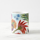 Reichliche Zinnias Kaffeetasse (Mittel)