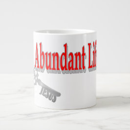 Reichliches Leben: Der Schlüssel - v1 (John 10: Jumbo-Tasse