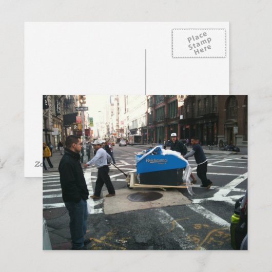 Reichmann am Broadway Postkarte (Vorne/Hinten)