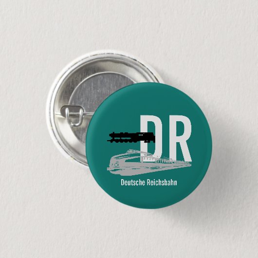 Reichsbahn DDR Design Button (Vorne & Hinten)