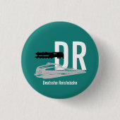 Reichsbahn DDR Design Button (Vorderseite)