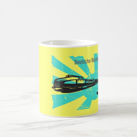 Reichsbahn DDR Design Kaffeetasse (Mittel)