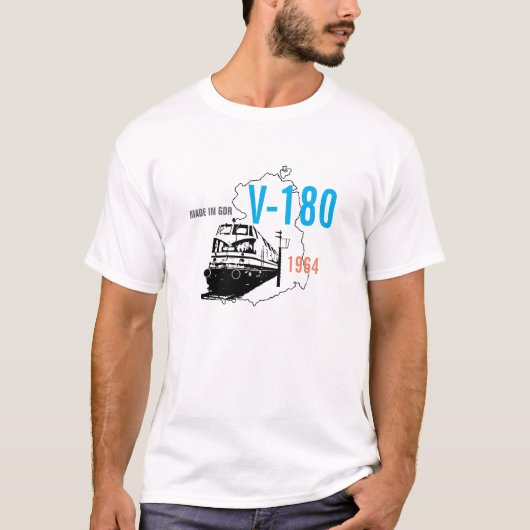 Reichsbahn DDR Design T-Shirt (Vorderseite)
