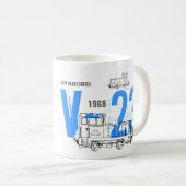 Reichsbahn DDR Kaffeetasse (VorderseiteRechts)