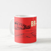 Reichsbahn DDR Kaffeetasse (Vorderseite Links)
