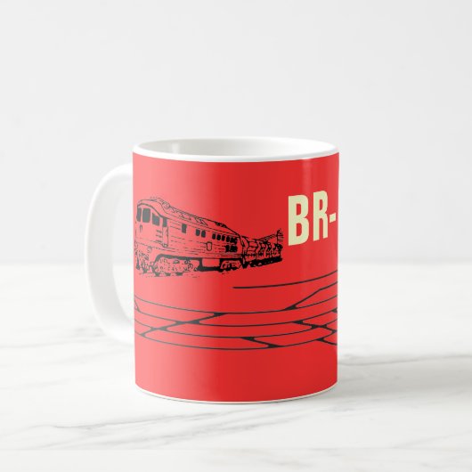 Reichsbahn DDR Kaffeetasse (Vorderseite Links)