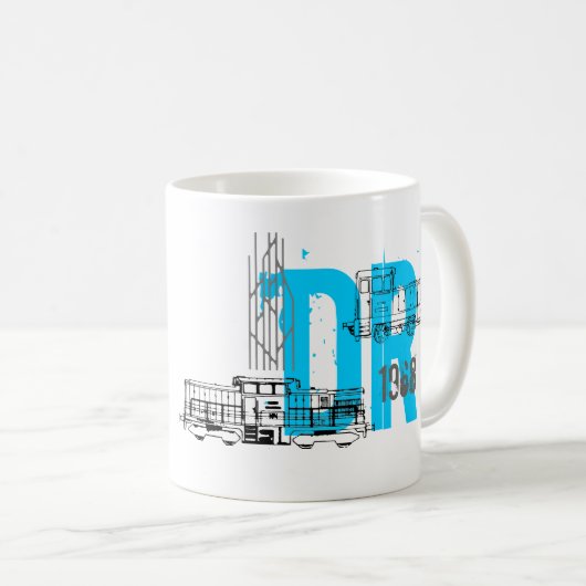 Reichsbahn DDR Kaffeetasse (VorderseiteRechts)