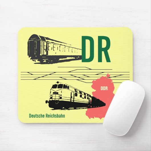 Reichsbahn DDR Mousepad (Mit Mouse)