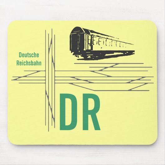 Reichsbahn DDR Mousepad (Vorne)