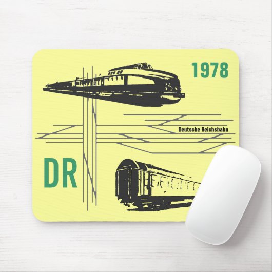 Reichsbahn DDR Mousepad (Mit Mouse)