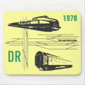 Reichsbahn DDR Mousepad (Vorne)