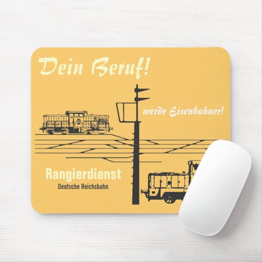 Reichsbahn DDR Mousepad (Mit Mouse)