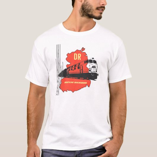 Reichsbahn DDR T-Shirt (Vorderseite)