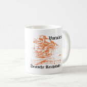 Reichsbahn Design Kaffeetasse (VorderseiteRechts)