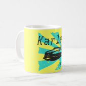 Reichsbahn KARLEX Design Kaffeetasse (Vorderseite Links)