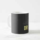 Reichsbahn Reklame DDR Kaffeetasse (Vorderseite Links)