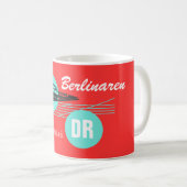 Reichsbahndesign BERLINAREN DDR Kaffeetasse (VorderseiteRechts)