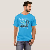 Reichsbahndesign DDR international T-Shirt (Vorne ganz)