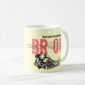 Reichsbahnreklame DDR Kaffeetasse (VorderseiteRechts)