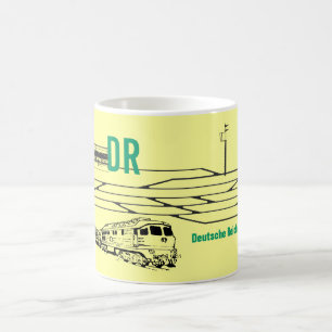 Reichsbahnreklame DDR Kaffeetasse