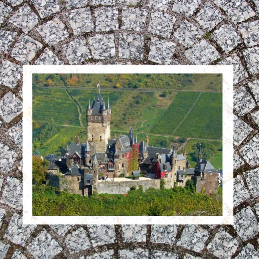 Reichsburg Cochem Castle, Deutschland Postkarte