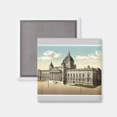 Reichsgericht Leipsig (d.h. Leipzig), Sachsen, Magnet (Vorderseite/Rückseite)