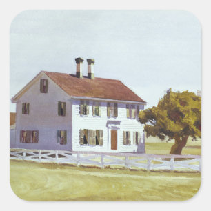 Reichshaus Quadratischer Aufkleber