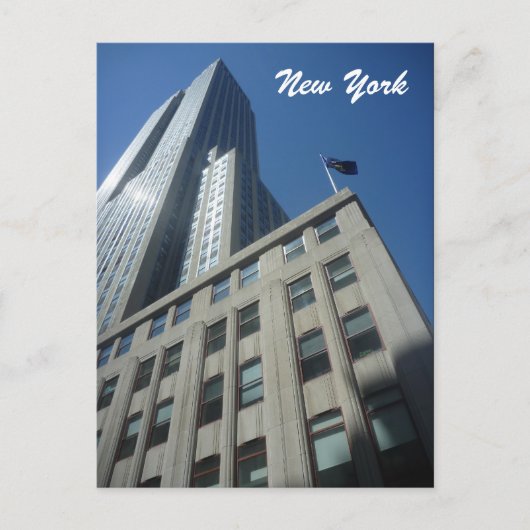 Reichsstatusecke Postkarte (Vorderseite)