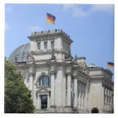 Reichstag, Berlin, Deutschland 2 Fliese (Vorderseite)