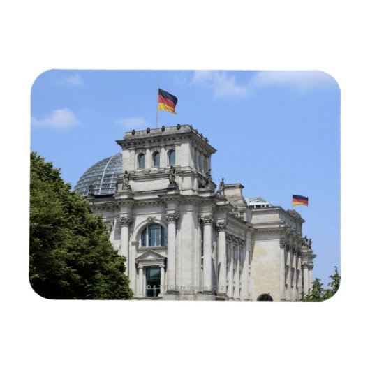 Reichstag, Berlin, Deutschland 2 Magnet (Horizontal)