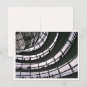 Reichstag Building Berlin Modern Architecture Postkarte (Vorne/Hinten)