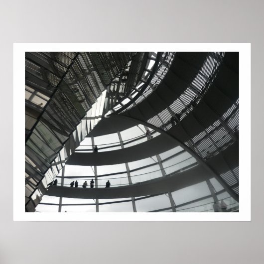 reichstag dome berlin poster (Vorne)