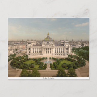 Reichstag Gebäude, Berlin Deutschland Postkarte