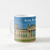 Reichstag-Gebäude Berlin Kaffeetasse (Vorderseite Links)