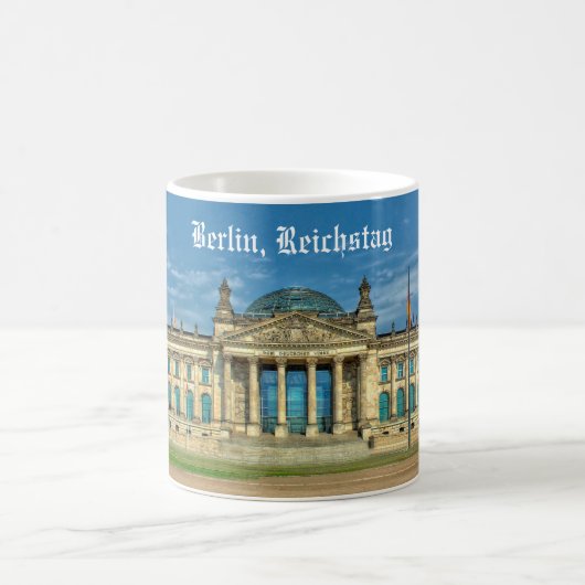 Reichstag-Gebäude Berlin Kaffeetasse (Mittel)
