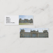 Reichstag-Gebäude Berlin Mini Visitenkarte (Vorne/Hinten)