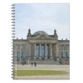 Reichstag-Gebäude Berlin Notizblock (Vorderseite)