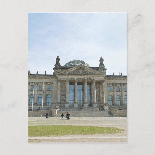 Reichstag-Gebäude Berlin Postkarte (Vorderseite)
