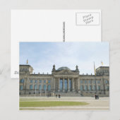 Reichstag-Gebäude Berlin Postkarte (Vorne/Hinten)