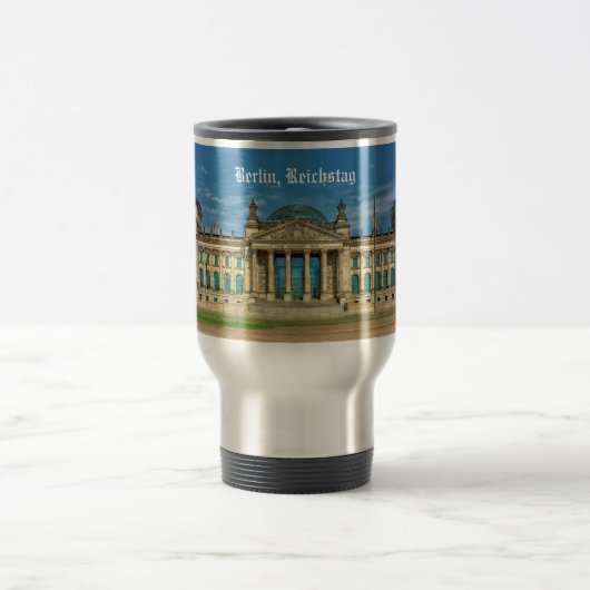 Reichstag-Gebäude Berlin Reisebecher (Mittel)
