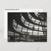 Reichstag Gebäude Postkarte (Vorne/Hinten)