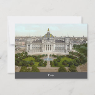 Reichstag in Berlin (ca. 1900) Postkarte