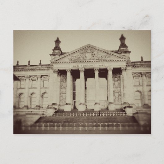 Reichstag Postkarte (Vorderseite)