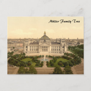 Reichstagsgebäude, Berlin, Deutschland Postkarte