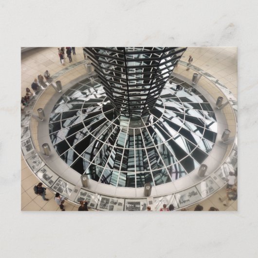 reichstagskuppel postkarte (Vorderseite)