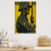 Reichswehr WW1 Rekrutierung Poster (Küche)