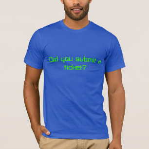 Reichten Sie eine Karte ein? T-Shirt