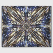 Reichtum an Abstraktem Muster der Saatgutbeattung Geschenkpapier (Flach)