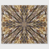 Reichtum an Saatbeads Abstraktes Muster Geschenkpapier (Flach)